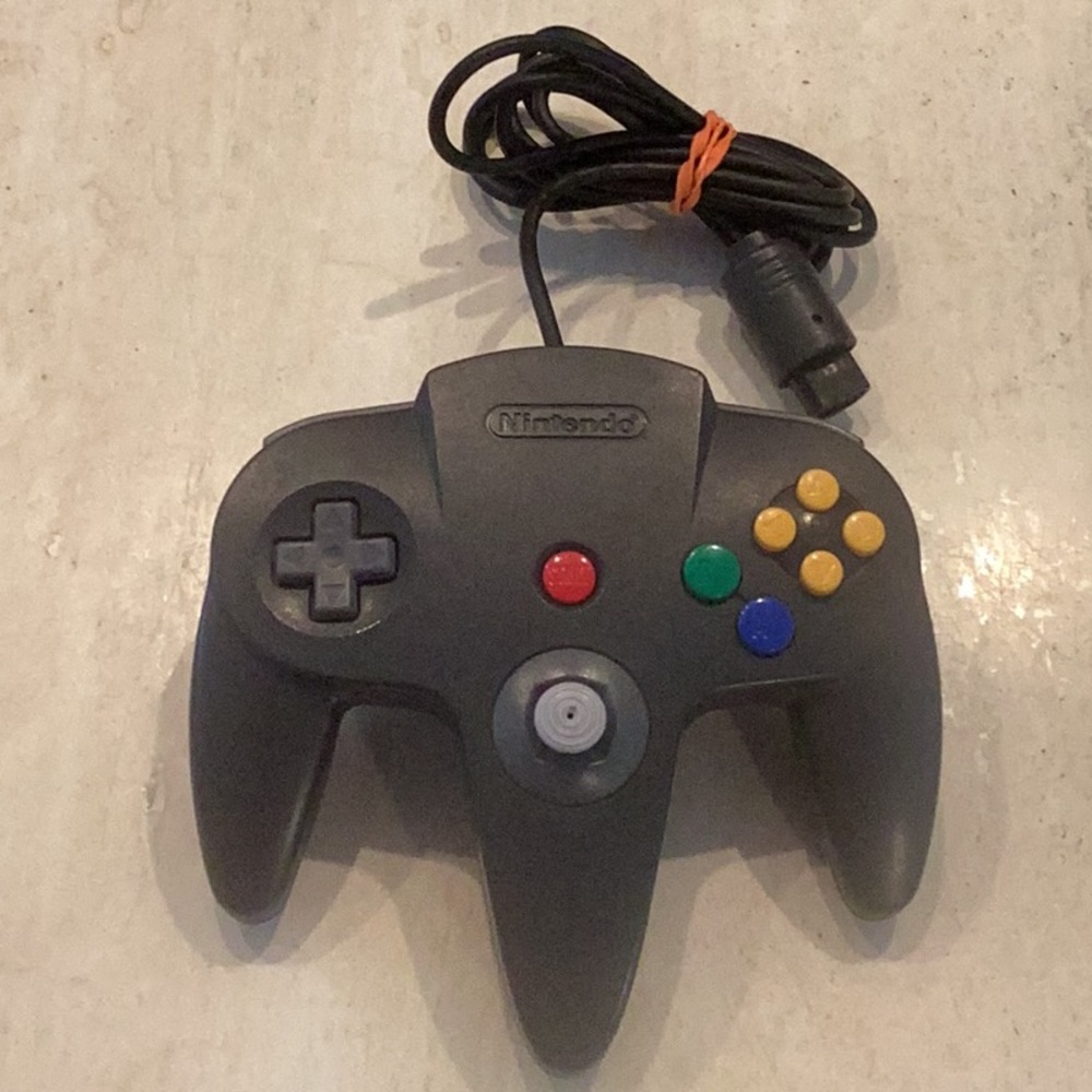 Nintendo 64 Controller Tight Stick OEM N64 Black